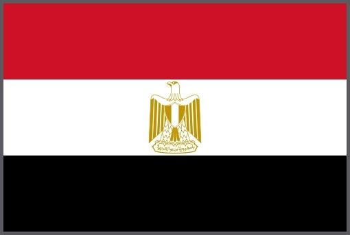 Flagge Ägypten