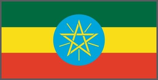 Flagge Äthiopien