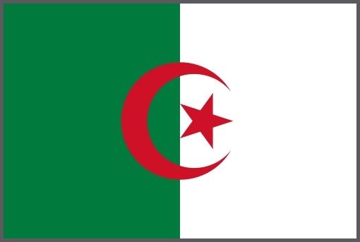 Flagge Algerien