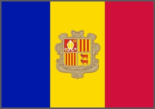 Flagge Andorra