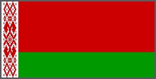 Flagge Belarus