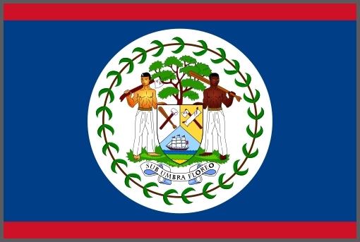 Flagge Belize