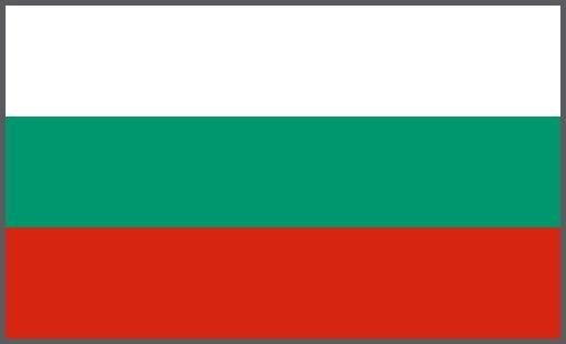 Flagge Bulgarien