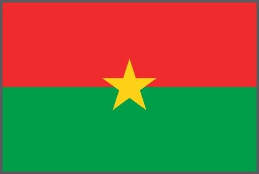 Flagge Burkina Faso