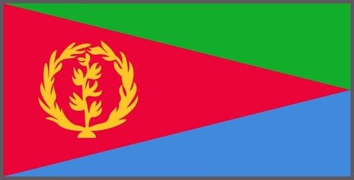 Flagge Eritrea