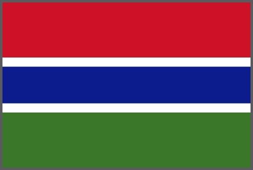 Flagge Gambia