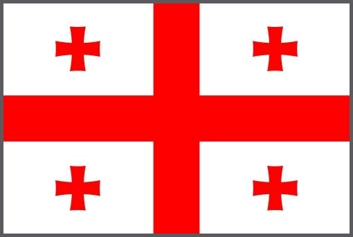 Flagge Georgien
