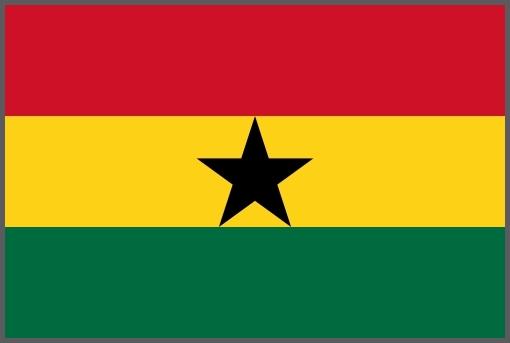 Flagge Ghana