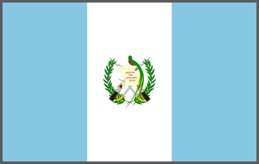 Flagge Guatemala