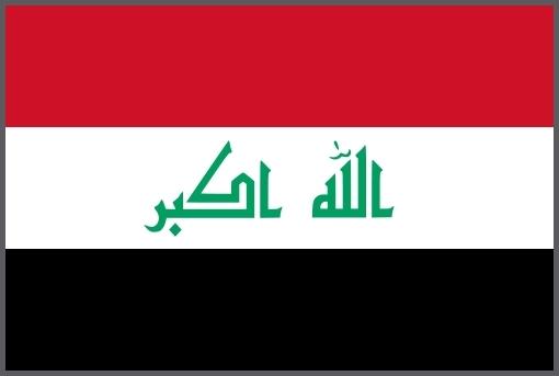 Flagge Irak