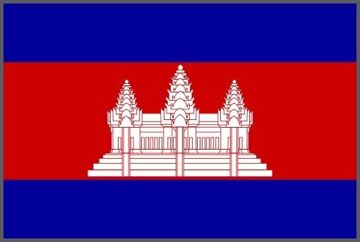 Flagge Kambodscha
