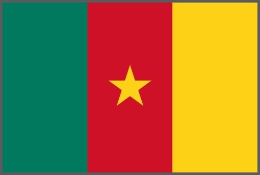 Flagge Kamerun