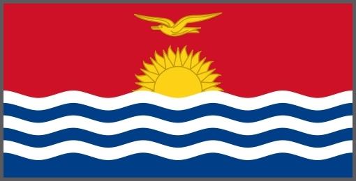 Flagge Kiribati