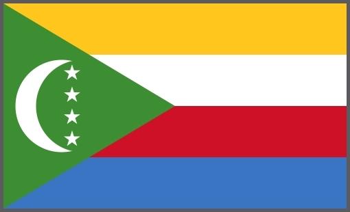 Flagge Komoren
