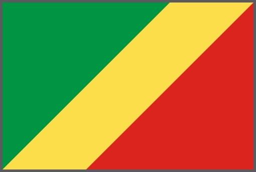 Flagge Kongo (Republik Kongo)
