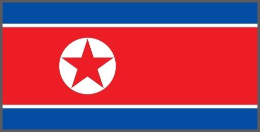 Flagge Korea, Demokratische Volksrepublik