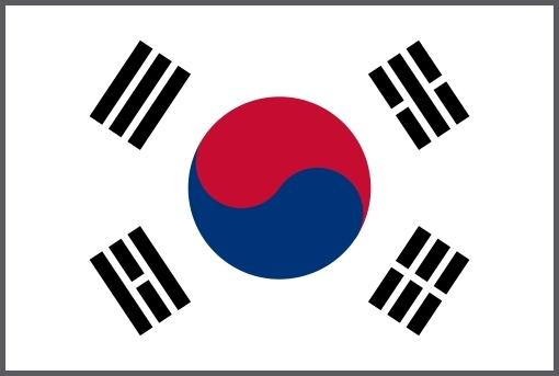 Flagge Korea, Republik