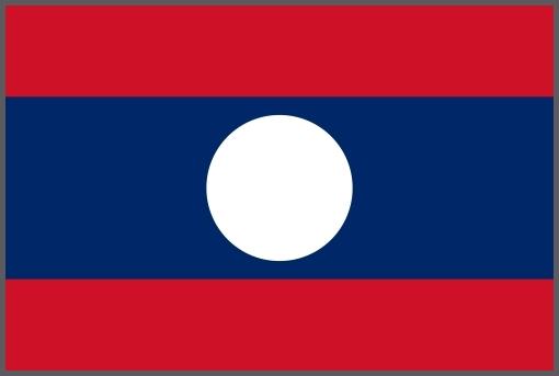 Flagge Laos