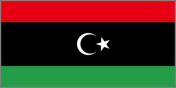 Flagge Libyen