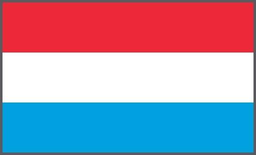 Flagge Luxemburg