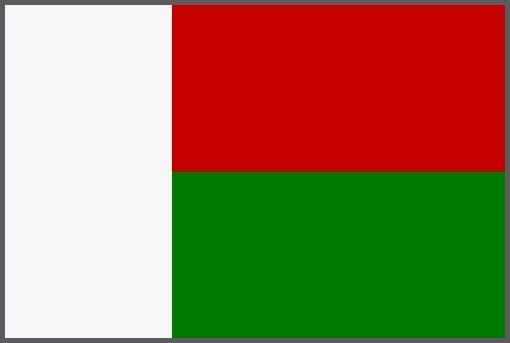 Flagge Madagaskar