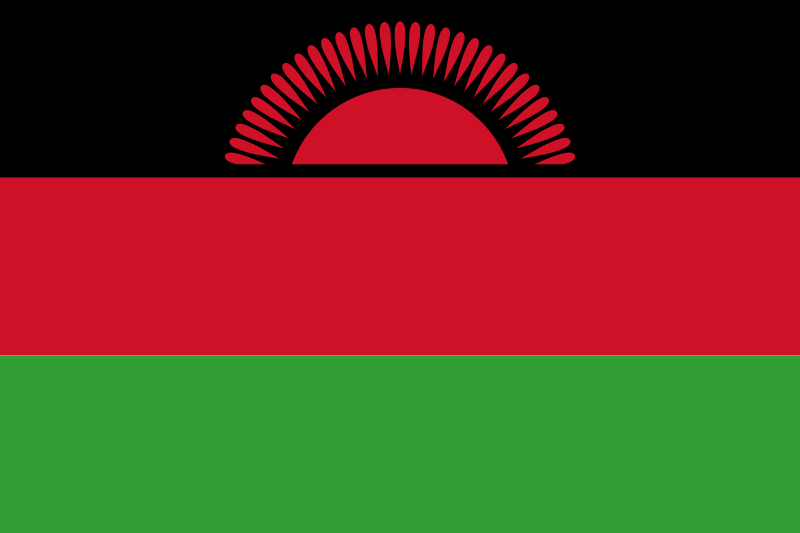 Flagge Malawi