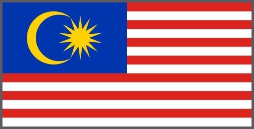 Flagge Malaysia