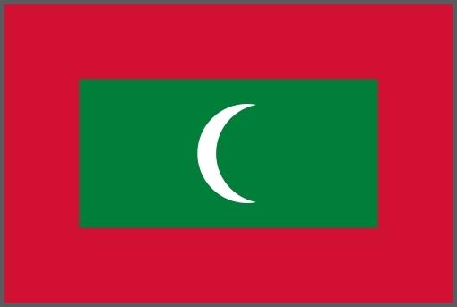 Flagge Malediven