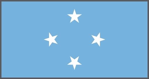 Flagge Mikronesien