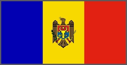 Flagge Moldau, Republik