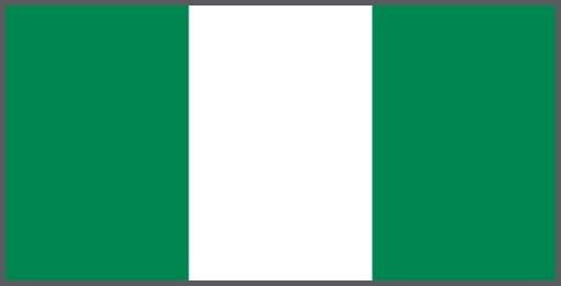 Flagge Nigeria