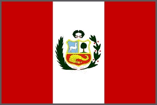 Flagge Peru