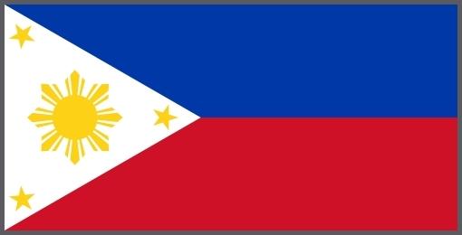 Flagge Philippinen