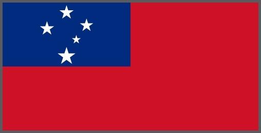 Flagge Samoa