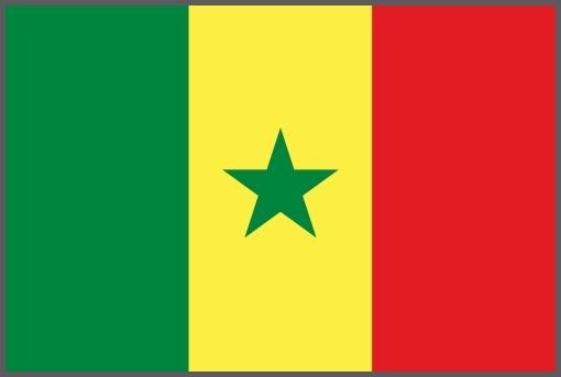 Flagge Senegal