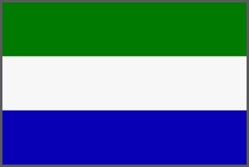 Flagge Sierra Leone