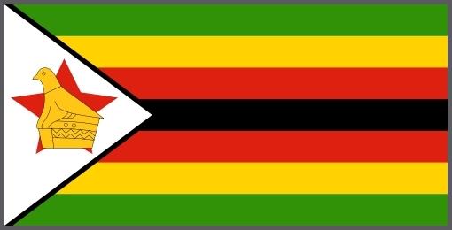 Flagge Simbabwe