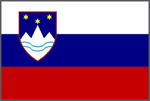 Flagge Slowenien