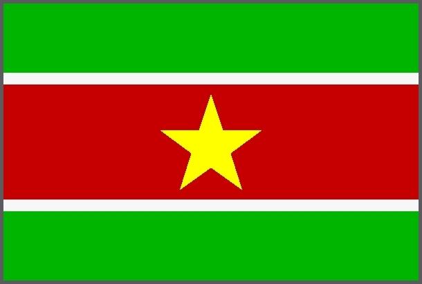 Flagge Suriname