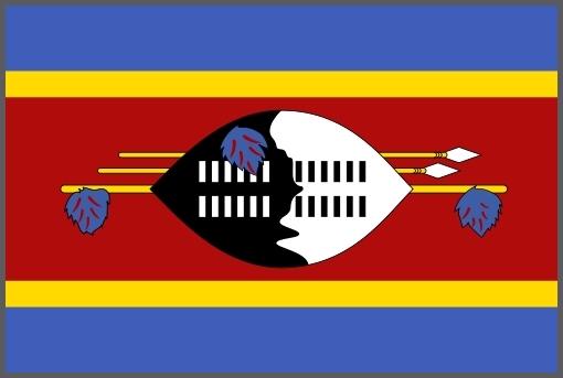 Flagge Eswatini