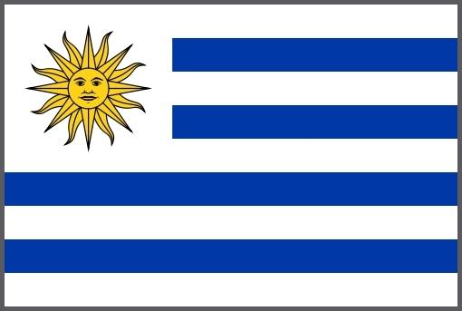 Flagge Uruguay